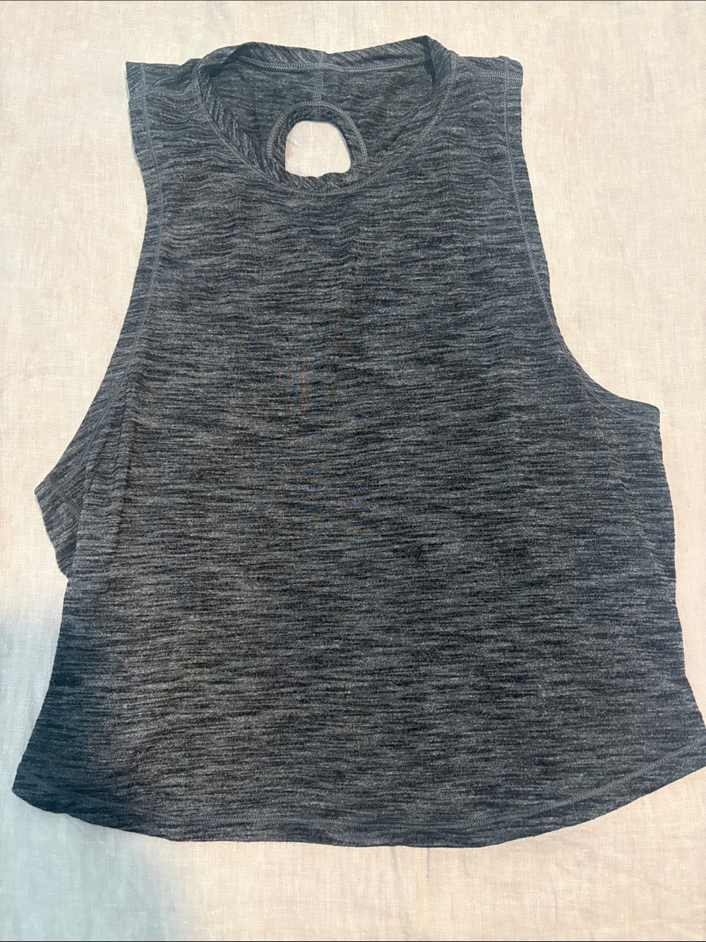 lululemon athletica grey top.